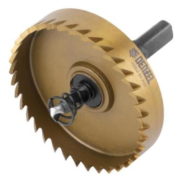 Imagem de Serra Copo Metal 63mm Denzel 72412055 Nitreto Titânio