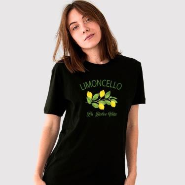 Imagem de Camiseta Limoncello Feminina Básica 100% Algodão Premium-Feminino