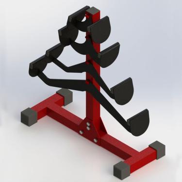 Imagem de Kit Barra de Pulley 4 posições - Completo-Unissex