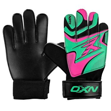 Imagem de Luva Goleiro OXN Infantil Verde Society Campo Futsal-Unissex