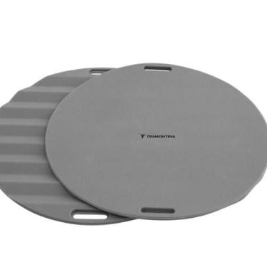 Imagem de Descanso de Panelas Tramontina Vivace em Silicone 18 cm 2 Peças