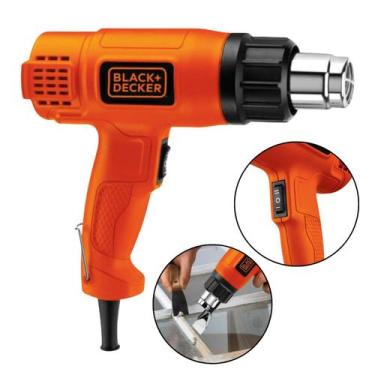 Imagem de Soprador Térmico Black Decker 1500w Profissional 127v 220v Automotivo 