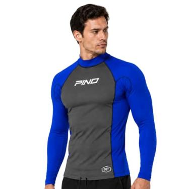 Imagem de Camiseta Neoprene 1,5mm, Lycra Masculina Esportes Aquáticos (Preto/Azul, M)