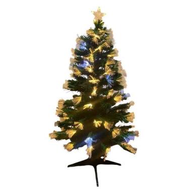 Imagem de Árvore De Natal Led Duas Cores Com Estrela 1,20m -125 Galhos - BKAZZA