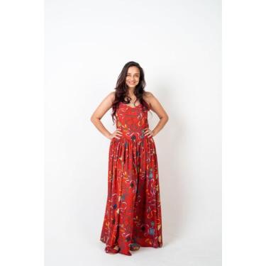 Imagem de Vestido Feminino Monaliza, Vermelho, G