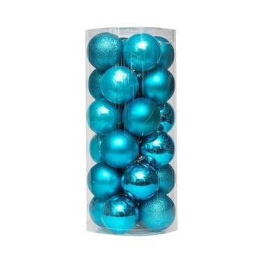 Imagem de Bolas De Natal De 3cm, 24 Peças, Decoração Para Árvore De Natal, Pendu