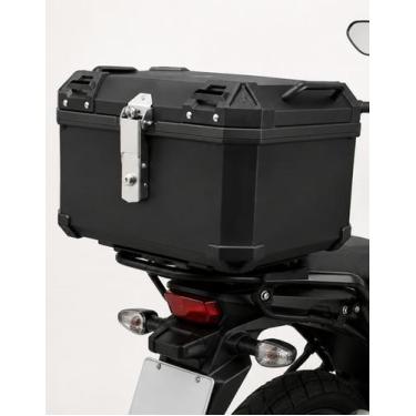 Imagem de Baú Bauleto Helt Atlas 45L ABS Traseiro Forrado Moto C/ Base Cor:Preto