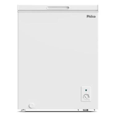 Imagem de Freezer Horizontal 140L Dupla Função 110V PFH160B Philco, Branco, 140L