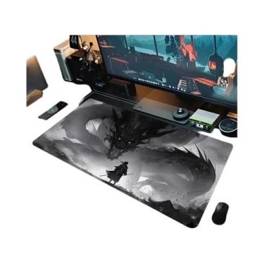 Imagem de Grande Mousepad Antiderrapante Para Jogos Anime D-Dragons, Tapete De M