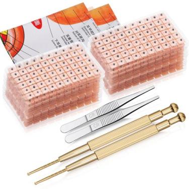 Imagem de Conjunto de Contas de Acupressão Auricular Honoson 2400 Unidades Desca