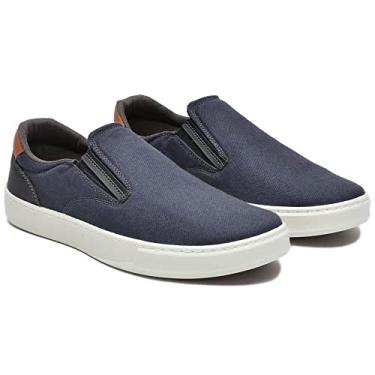 Imagem de Sapatenis Masculino Slip On Confort Anti Stress - Marinho/44