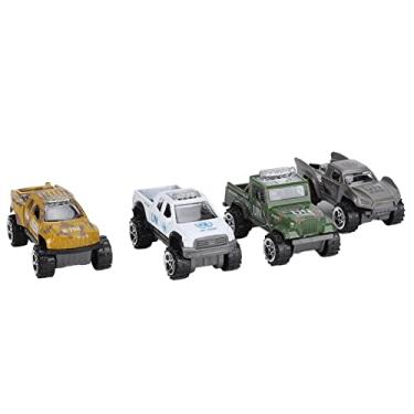 Imagem de Modelo de picape de corrida, brinquedo de liga colecionável deslizante de simulação interessante para 3 anos acima(Corridas off-road tipo A)