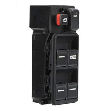 Imagem de KIMISS Interruptor de janela elétrica, interruptor principal de janela elétrica para dirigir mão direita do carro para JDM 2.4L OEM 35750-SED-J01