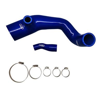 Imagem de JN RACING Mangueira de entrada de impulso de entrada de ar de silicone compatível com Mini Cooper S R55 R56 R57 2007-2012 (azul)