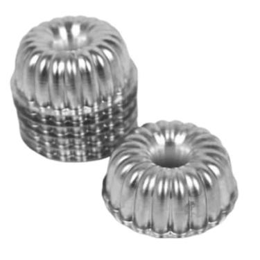 Imagem de FORMA SUICA DECOR No 2 MINI 06UN ALUM CAPARROZ CAPARROZ