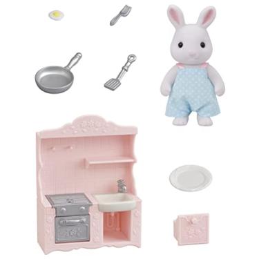 Imagem de Sylvanian Families - 5678 Conjunto Cozinha - Papai Coelho Neve, Multicolor