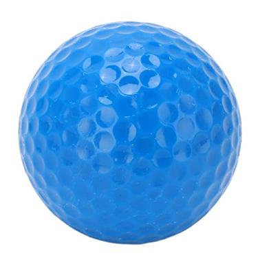 Imagem de Bola flutuante de golfe, bolas de treinamento de prática de 2 camadas Borracha de resina sintética sem afundamento Bolas flutuantes de golfe para atividades ao ar livre(Dark Blue)