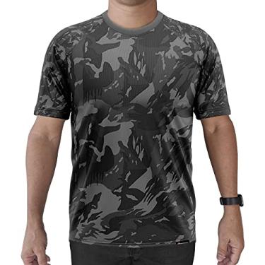 Imagem de Camiseta Manga Curta Adstore Bope Masculina Térmica UV Segunda Pele Compressão (M)
