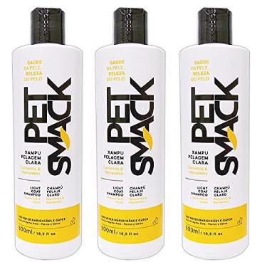 Imagem de Combo 3un Shampoo Pelos Claros 500ml - Pet Smack