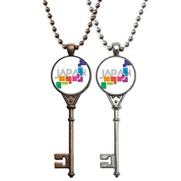 Imagem de OFFbb-USA Mapa Tokyo Games Japão, Art Déco, Presente, Chaveiro Fashion Colar Pingente Joias Decoração de Casal