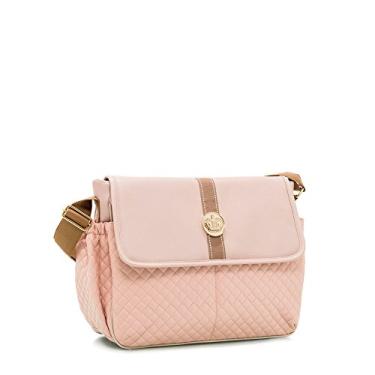 Imagem de Lequiqui Bolsa Maternidade Mônaco Lateral Rosa