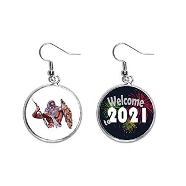 Imagem de Thor King Gods Sky Thunder Pingente orelha direita 2021 Blessing