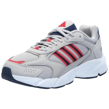 Imagem de adidas Tênis masculino 2000 Runner, Cinza/time azul marinho/cinza, 10