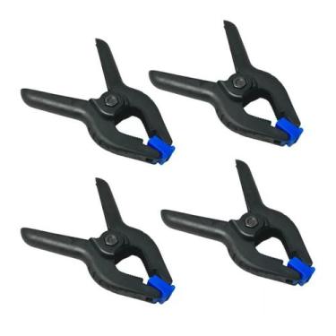 Imagem de Kit 8 Grampo Sargento Multiuso 2 Pol Aperto Rápido Plástico - Rayco