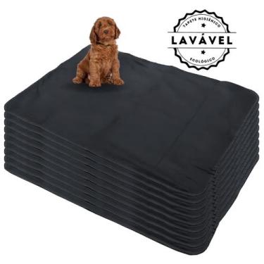 Imagem de Kit com 9 Tapetes Adestradores Inteligente de Alta Absorção 100x70 Pre