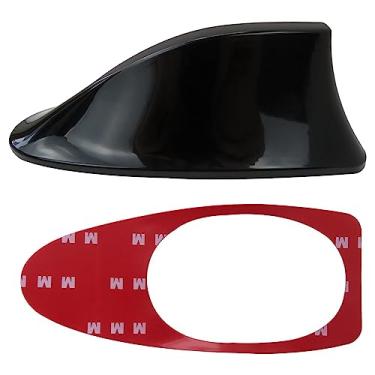 Imagem de Capa de antena de teto de barbatana de tubarão ébano para Hyundai Sonata Limited 2.0T Sedan 4 portas 2.0L 2015-2019 - preta