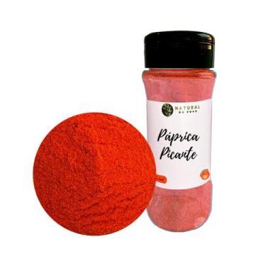Imagem de Páprica Picante Tempero Importado Qualidade Superior Premium Pote com 
