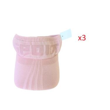 Imagem de Kit 3un Boné Viseira Rosa Tricô Aba Grande Esportiva - Lynx produções,