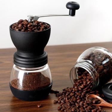 Imagem de Moedor De Café Manual Triturador De Grãos E Temperos Inox - Clink, Pre