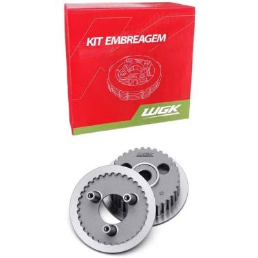 Imagem de Kit Cubo + Platô Embreagem Wgk Biz 125 Ano 2005 Até 2023
