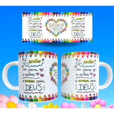 Imagem de Caneca gospel frases religiosas versículos bíblicos motivacionais 55 -