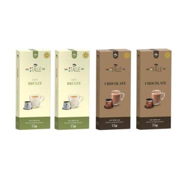 Imagem de Chocolate Cápsulas Nespresso Café Italle 40 Unid