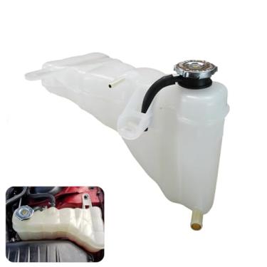 Imagem de CEYHTLY 55111260AB Tanque reservatório de refrigeração, tanque de reservatório de radiador com tampa compatível com Chrysler 300 2011-2021, Dodge Challenger, Dodge Charger V6 V8 3.6L 5.7L 6.4L