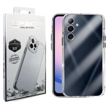 Imagem de Capa Capinha SPACE CASE Clear Ultra Resistência Híbrida Compatível Samsung Galaxy A25