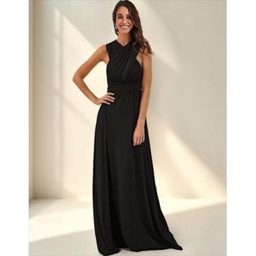 Imagem de Vestido Madrinhas Longo Varias Formas De Uso Multiformas - Casual Dres