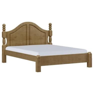 Imagem de Cama Queen Classica Madeira Maciça 2260 Freijo Milani Store, Freijo