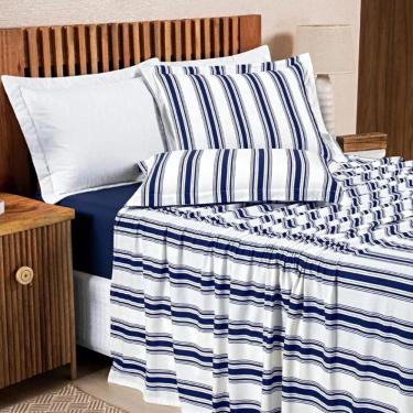 Imagem de Conjunto Cama King Size Scarlett 100% Algodao Super Luxuoso