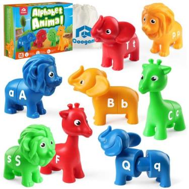 Imagem de Brinquedo educacional Coogam ABC Letters Matching Game 26 unidades