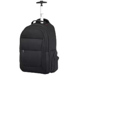 Imagem de MOCHILA DE RODINHAS NOTEBOOK ESCOLAR MASCULINA ALCA COSTAS GRANDE REFORCADA MALA BORDO EXECUTIVA LAPTOP VIAGEM