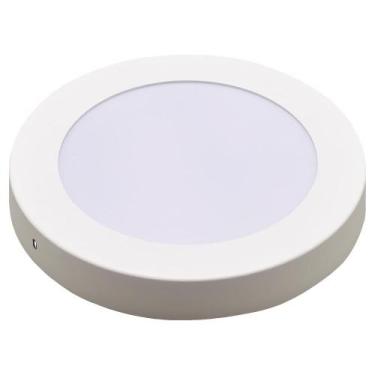 Imagem de Plafon Branco Redondo de Sobrepor em LED 24W 4000K (520,0052) - Noll L