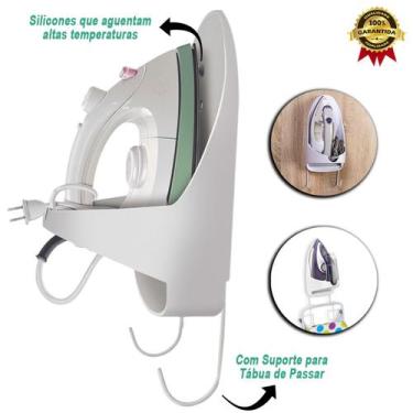 Imagem de BRANCO Suporte para Ferro e Tabua de Passar - Secalux
