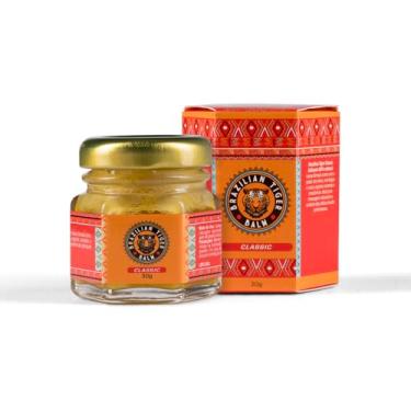 Imagem de Brazilian Tiger Balm Classic, Pomada Natural com ação reconfortante para músculos e articulações, 30g