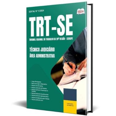 Imagem de Apostila Trt Se 2024 Técnico Judiciário Área Administrativa - Apostila