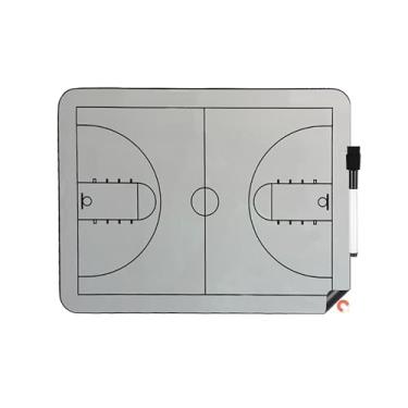 Imagem de Quadro magnético de treinamento de basquete - Magna Board, quadro de treinamento magnético de basquete, quadro de treinamento de basquete, quadro apagável a seco para treinadores, quadro branco de