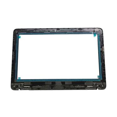 Imagem de Lyinsen Capa de tela de substituição para laptop LCD de 11,6 polegadas para Dell Chromebook 11 3100 Latitude 11 3100 06C2J6 6C2J6 moldura frontal preta