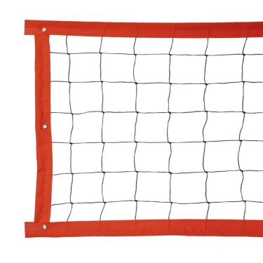 Imagem de Rede De Vôlei Colorida Evo Sports 7 Metros Laranja/Azul